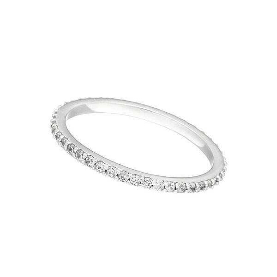 Silberschmuck Leaf Schmuck | Memoryring, 925 Sterlingsilber, Gr E 50