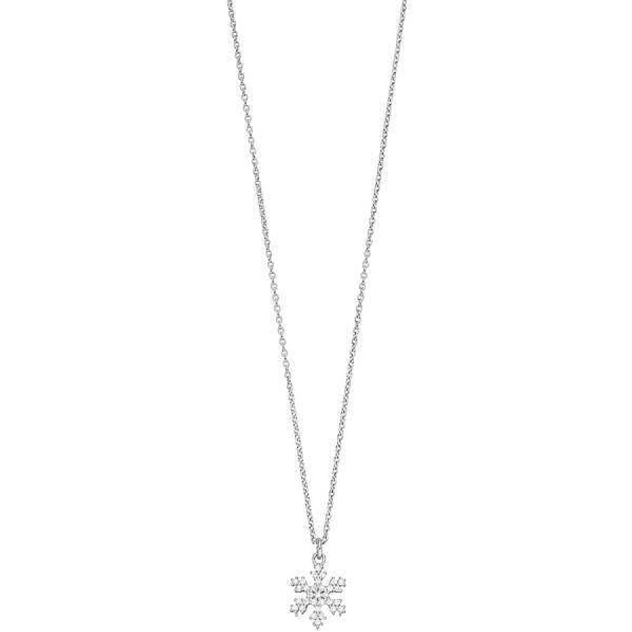 Silberschmuck Leaf Schmuck | Halskette Snowflake, 925 Sterlingsilber