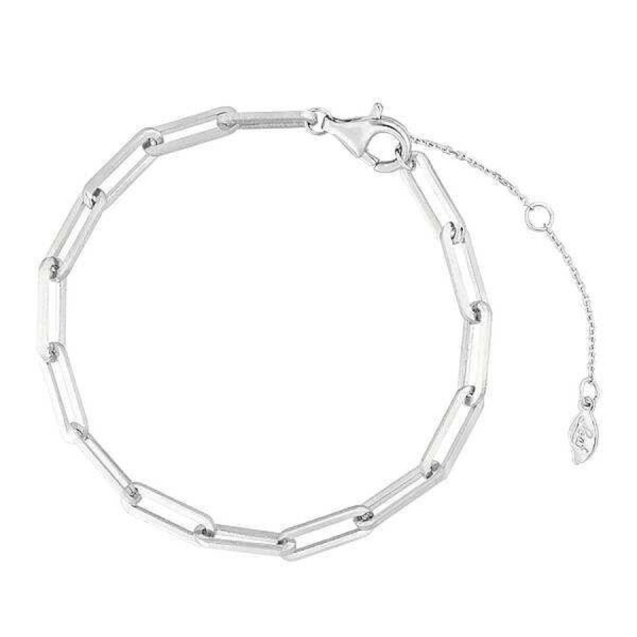 Silberschmuck Leaf Schmuck | Armkette Square, 925 Sterlingsilber