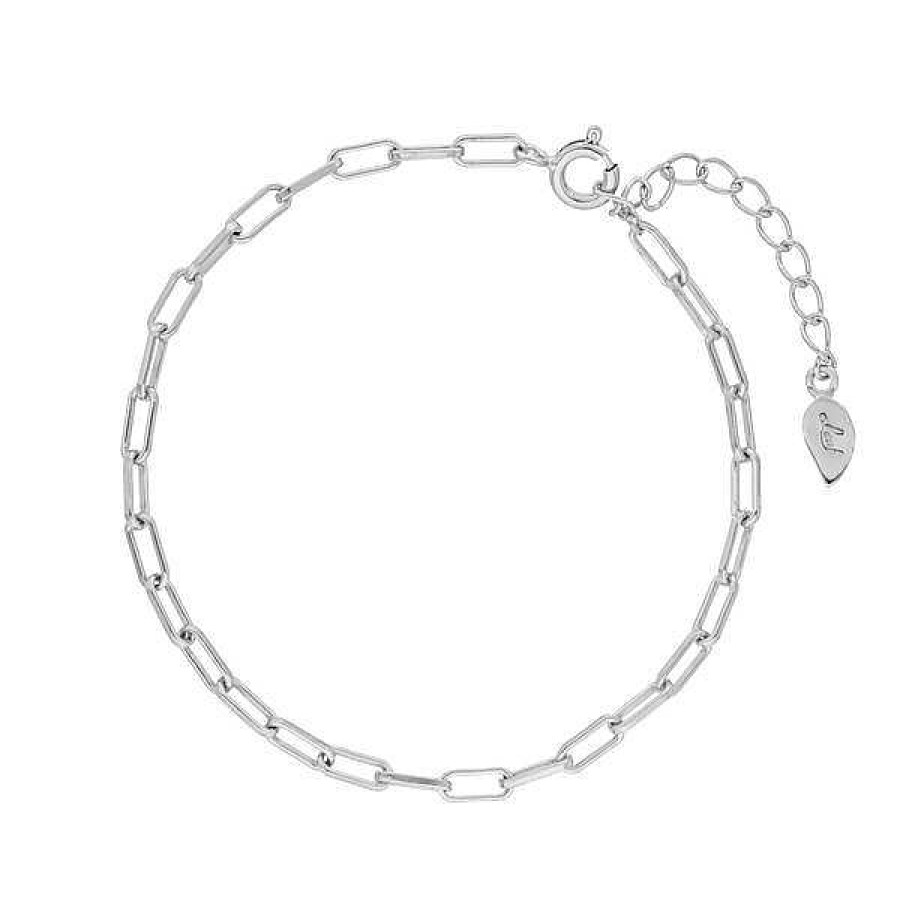 Silberschmuck Leaf Schmuck | Silber Armkette, Cube I