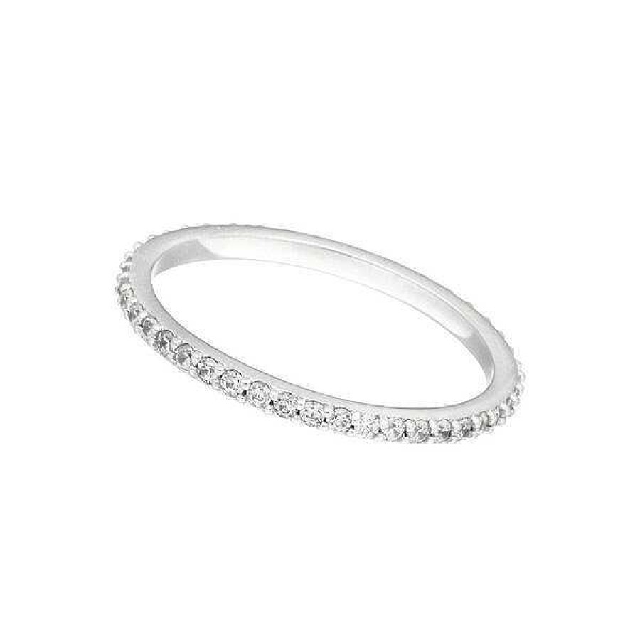 Silberschmuck Leaf Schmuck | Memoryring, 925 Sterlingsilber, Gr E 50