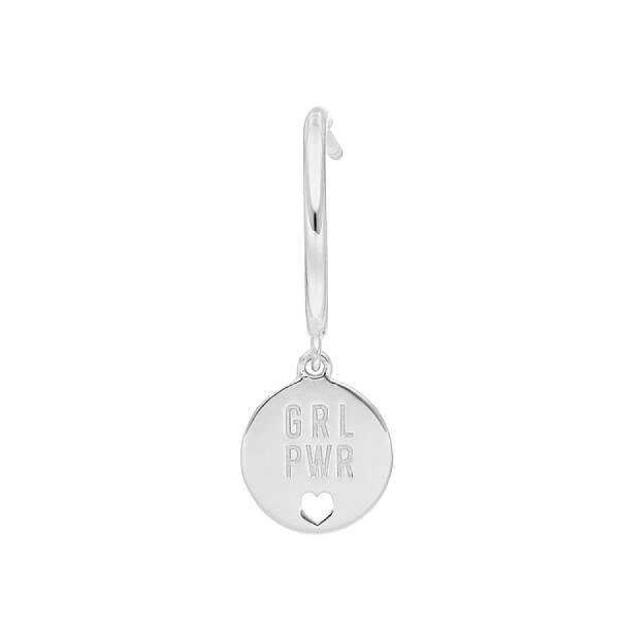 Silberschmuck Leaf Schmuck | Charity Single-Creole Grl Pwr, Silber