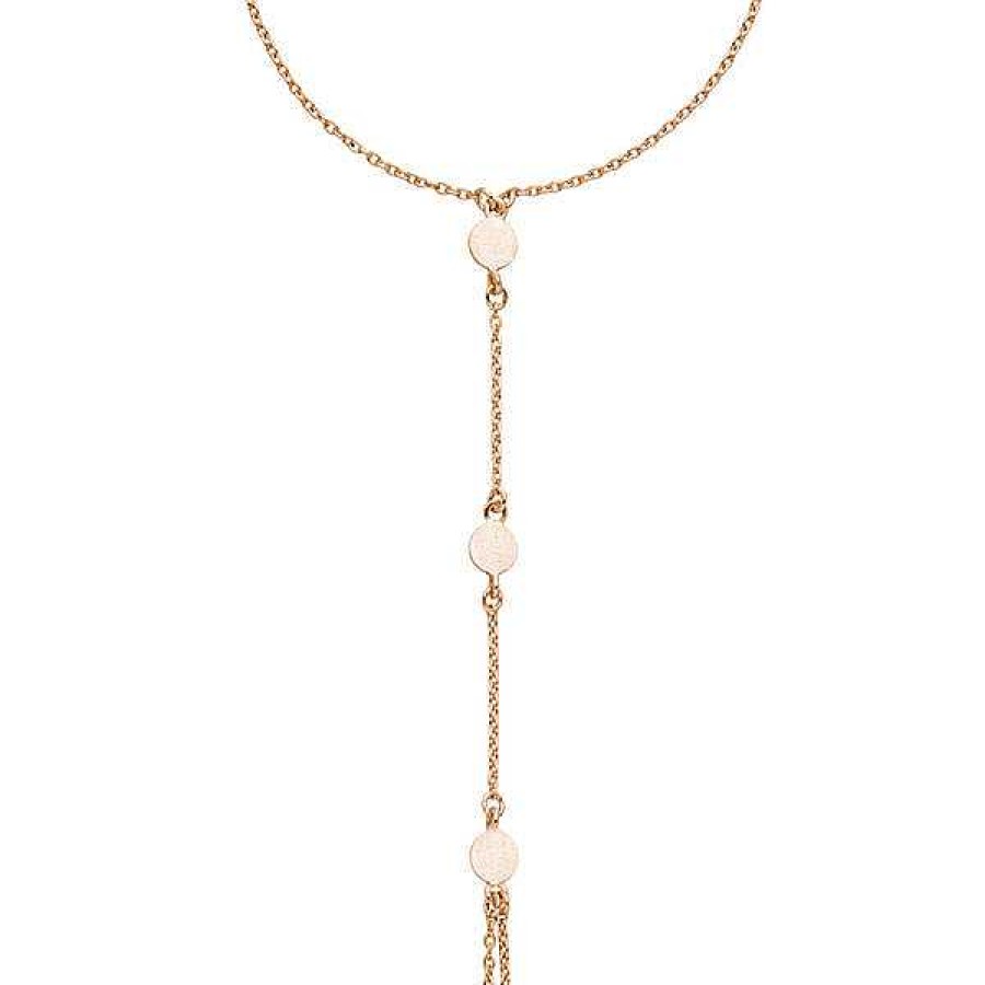 Silberschmuck Leaf Schmuck | Hand Chain Platelet, 18K Rosegold Vergoldet