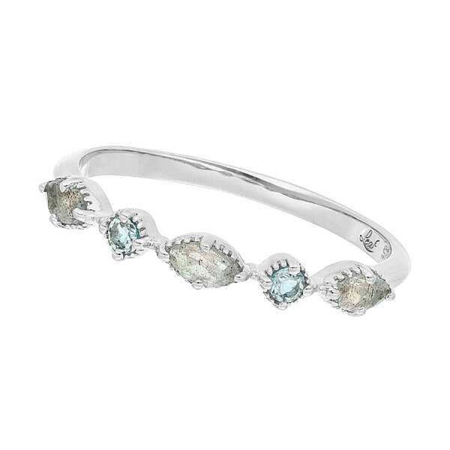 Silberschmuck Leaf Schmuck | Silber Ring, Oval Gems, Labradorit