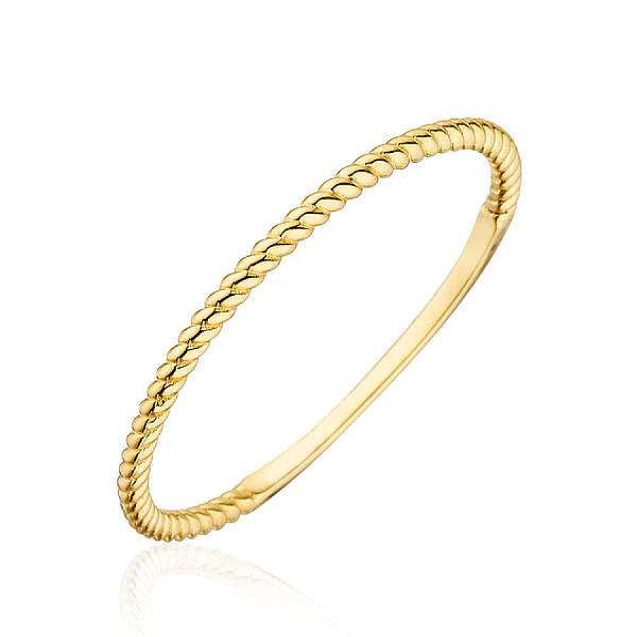 Goldschmuck Leaf Schmuck | Ring Twist, 18 K Gelbgold