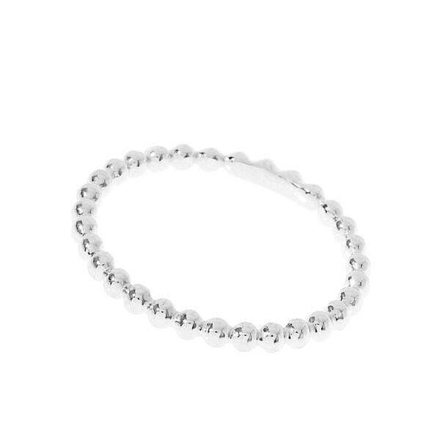 Silberschmuck Leaf Schmuck | Ball-Ring, 925 Sterlingsilber