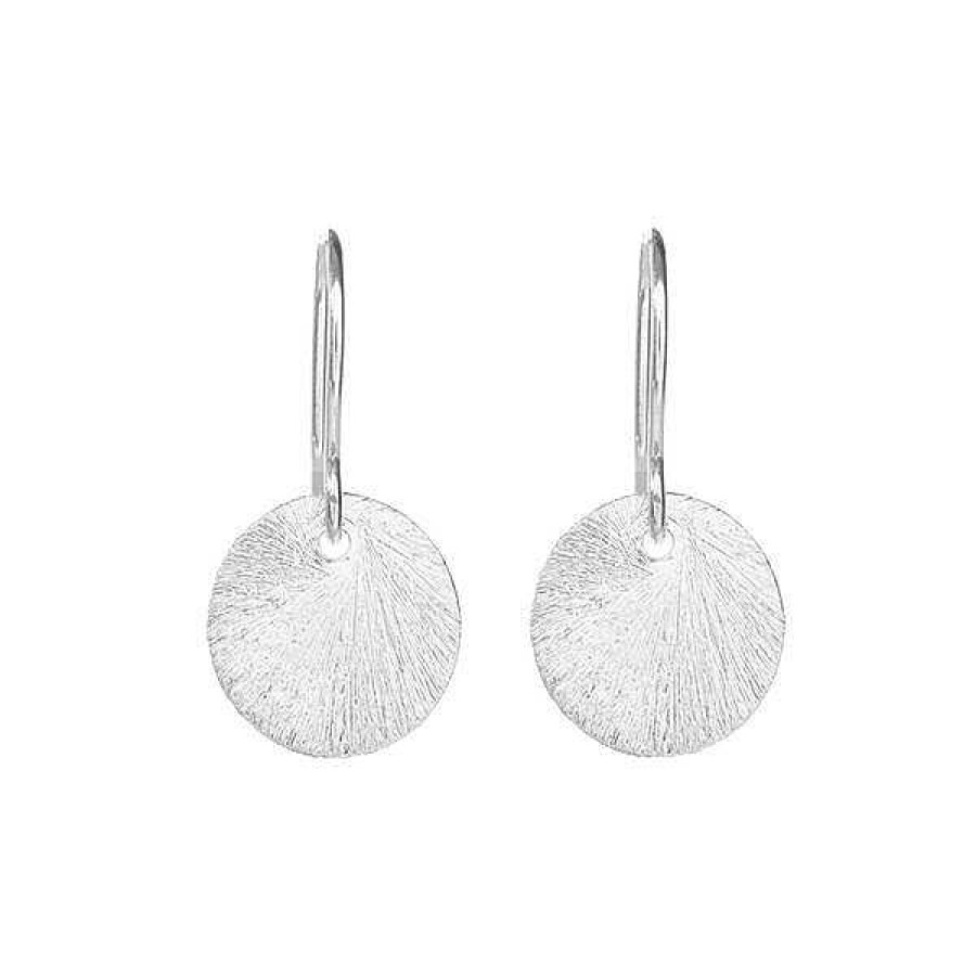 Silberschmuck Leaf Schmuck | Ohrh Nger Pl Ttchen Gro , 925 Sterlingsilber