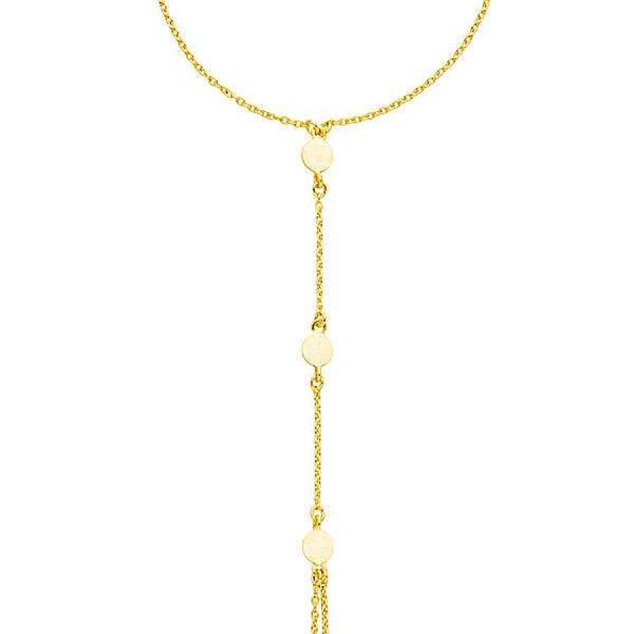 Silberschmuck Leaf Schmuck | Hand Chain Platelet, 18K Gelbgold Vergoldet