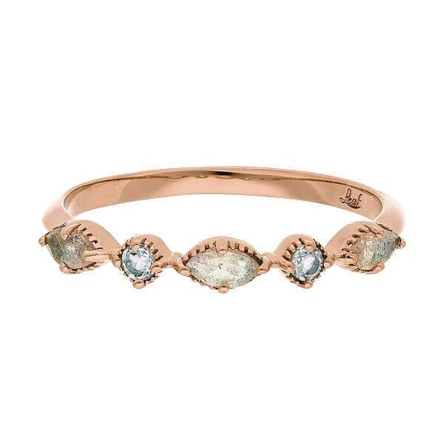 Silberschmuck Leaf Schmuck | Silber Ring, Oval Gems, Rosegold